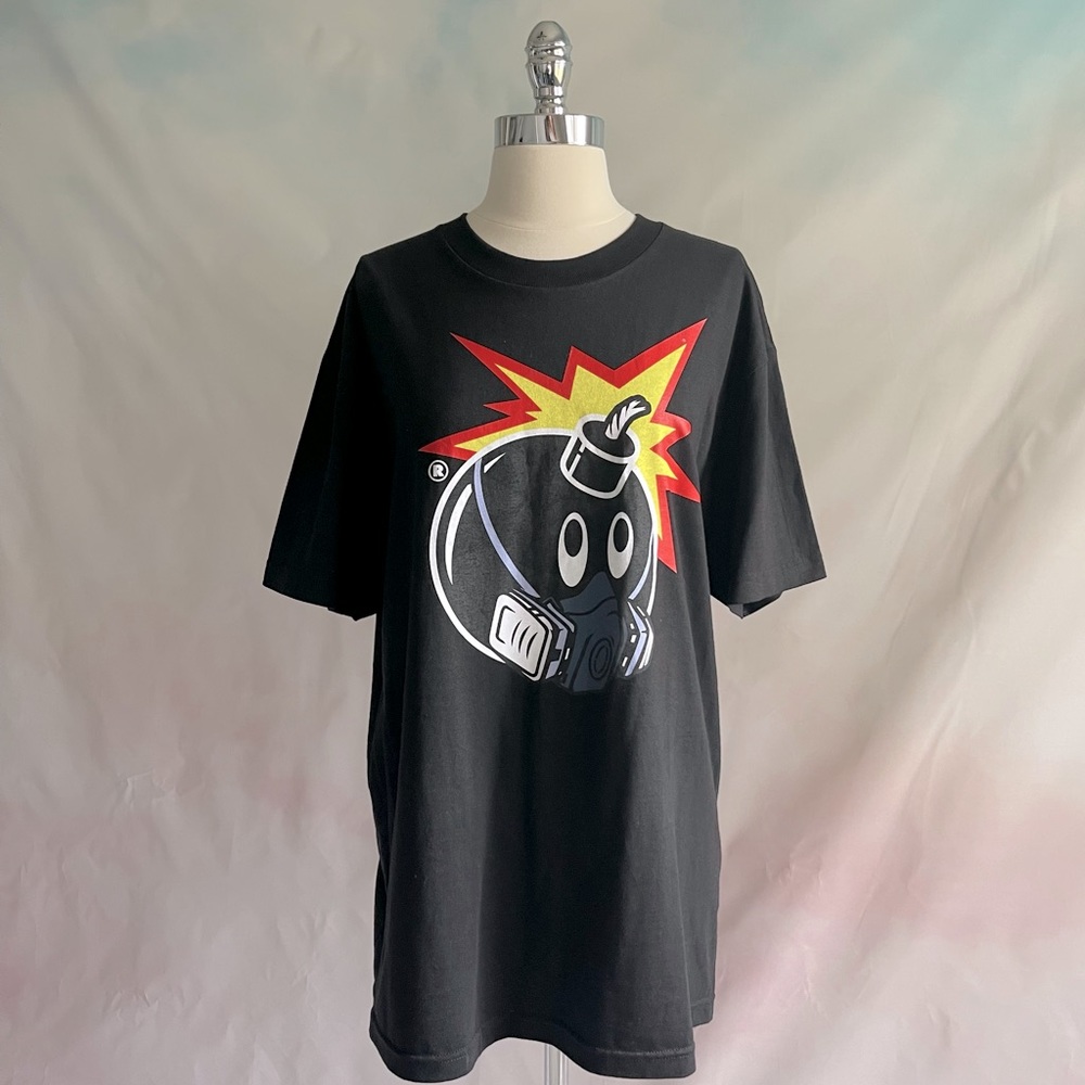 NWT Small The Hundreds x Obsidian Adam Bomb Gas Mask T-Shirt Men’s Small